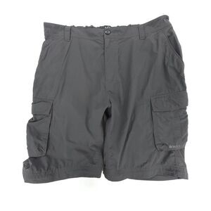 REI 100% Nylon 10 Inch Ripstop Cargo Shorts Hiking Utility Gorpcore Mens XL Gray
